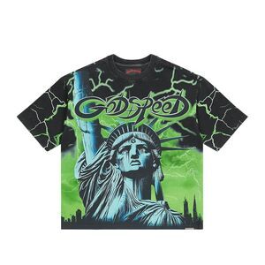 Godspeed Crew Neck T-Shirt Voltage Mens Green VOLTAGE-CREW NECK T-SHIRT